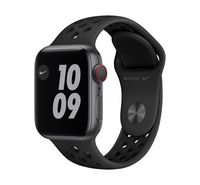 Image of Apple Watch Nike Series 6 GPS + Cellular, 40MM Space Grey Aluminium Case with Anthracite/Black Nike